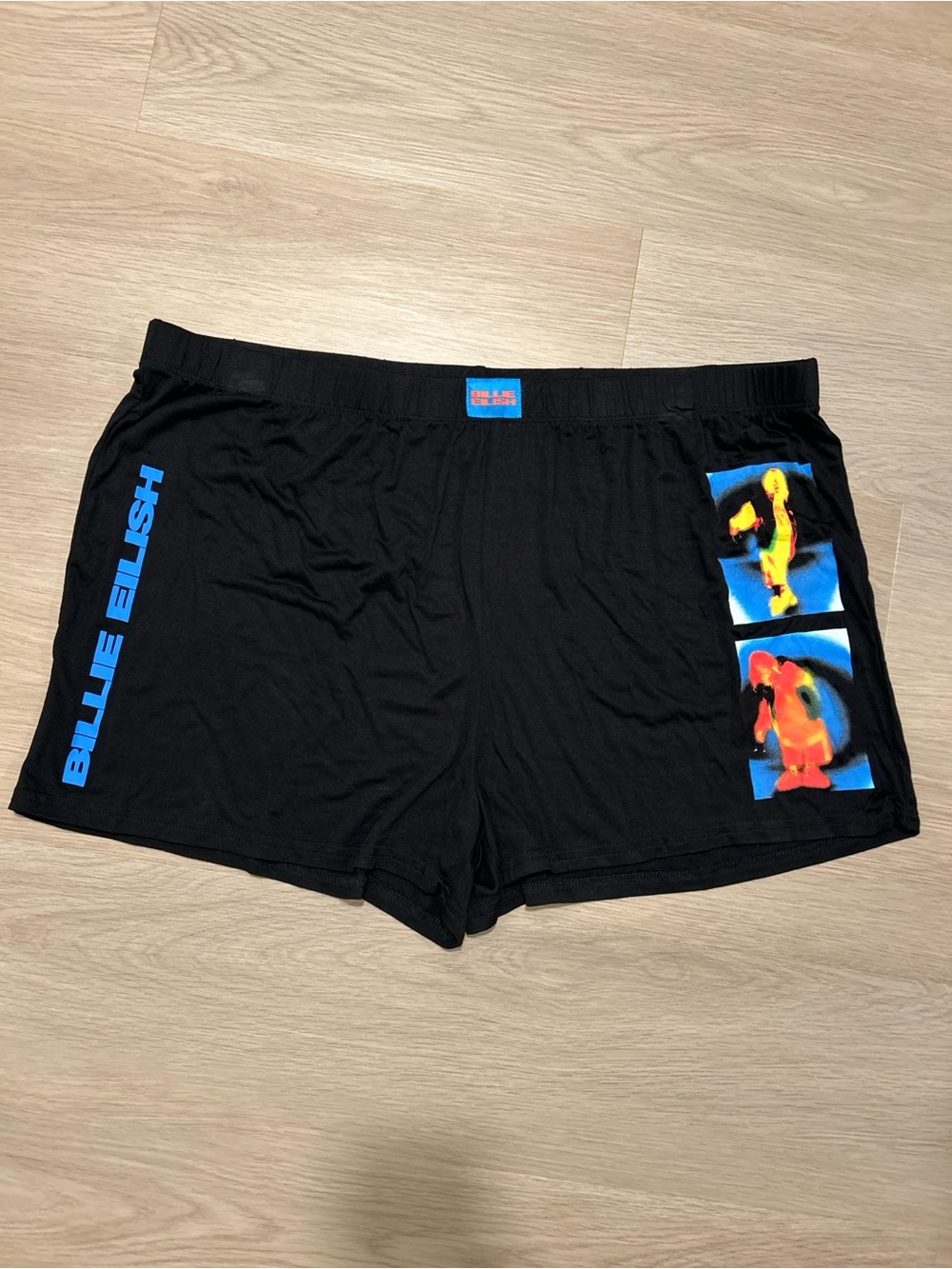 Billie Eilish sleep shorts